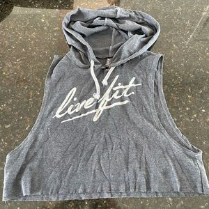 Live Fit / LVFT Crop Hoodie